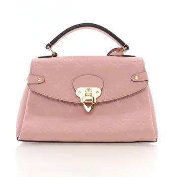 Luxury Soluciens Pre-Owned Louis Vuitton Empreinte Georges BB in Pink Leather