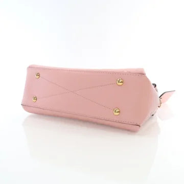 Luxury Soluciens Pre-Owned Louis Vuitton Empreinte Georges BB in Pink Leather