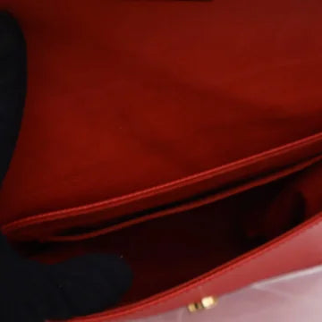 Luxury Soluciens Pre-Owned Louis Vuitton Locky BB in Red Epi-Leather