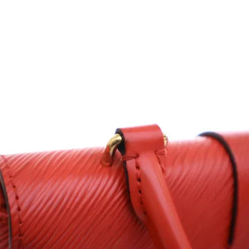 Luxury Soluciens Pre-Owned Louis Vuitton Locky BB in Red Epi-Leather