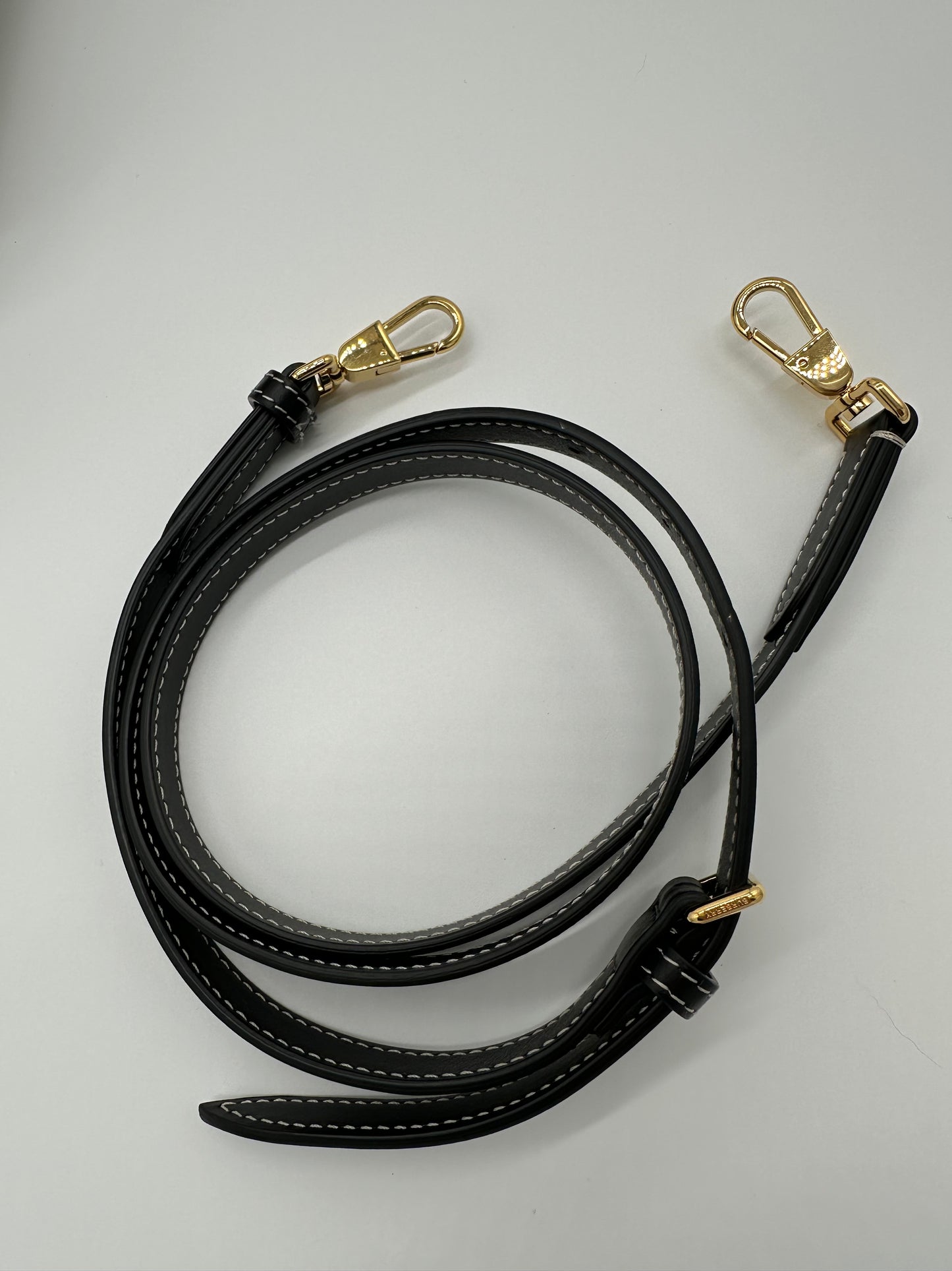 Luxury Soluciens Pre-owned Burberry mini pocket bag in black leather trim/canvas