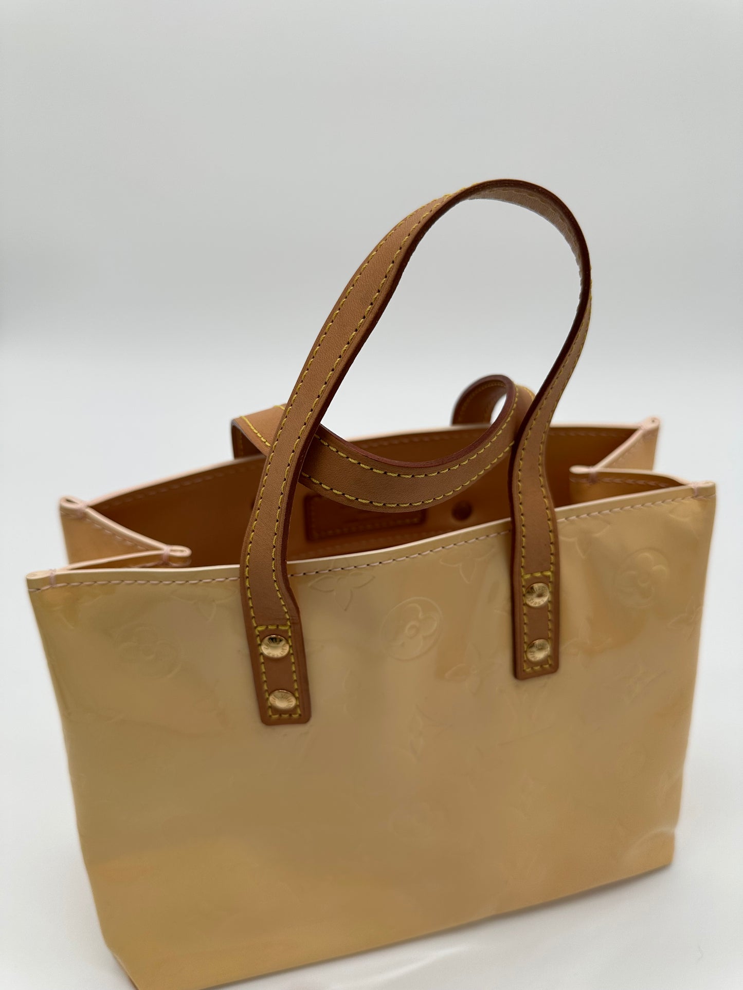 Luxury Soluciens Pre-owned Louis Vuitton Vintage Vernis Patent Reade