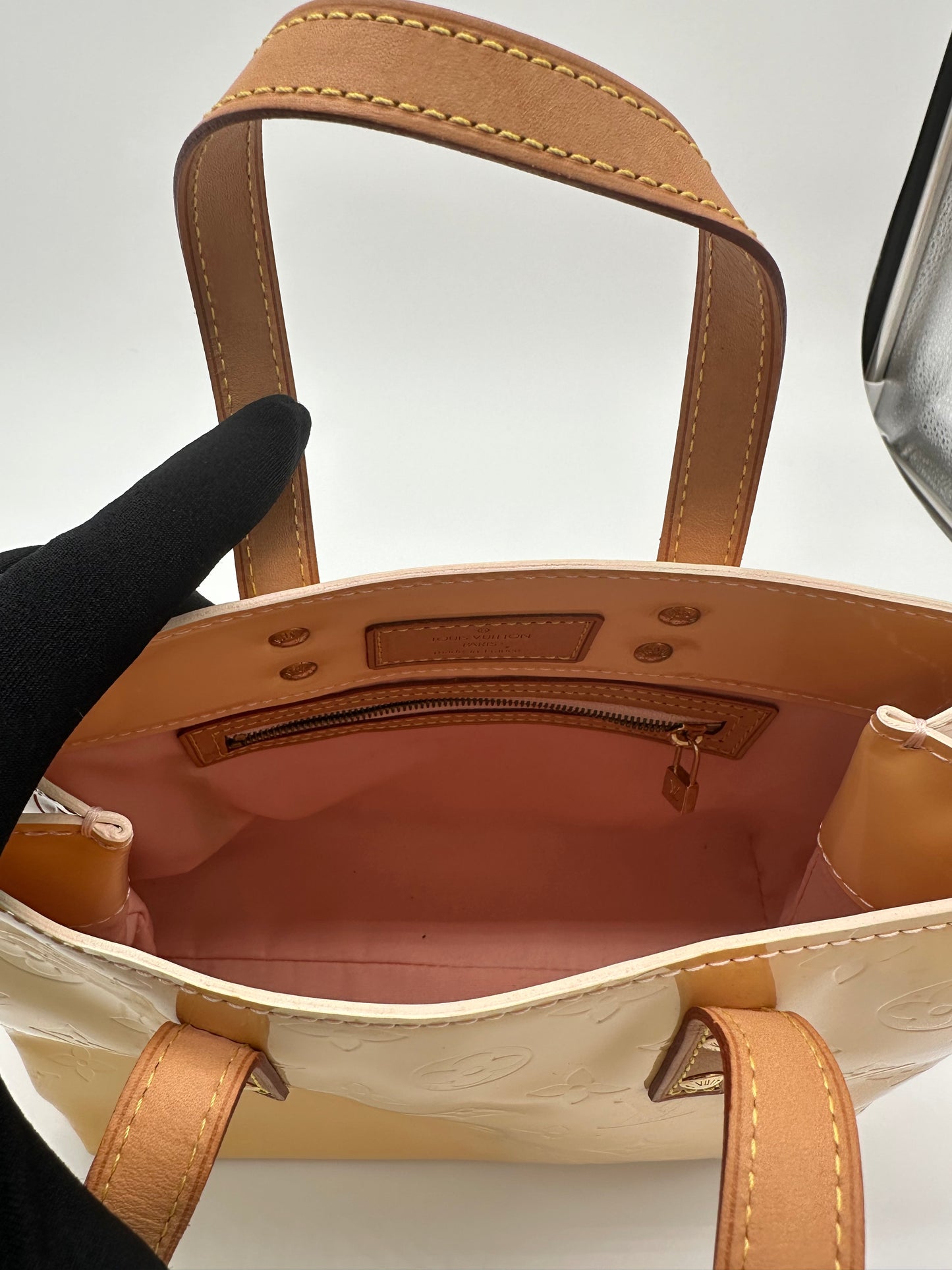 Luxury Soluciens Pre-owned Louis Vuitton Vintage Vernis Patent Reade