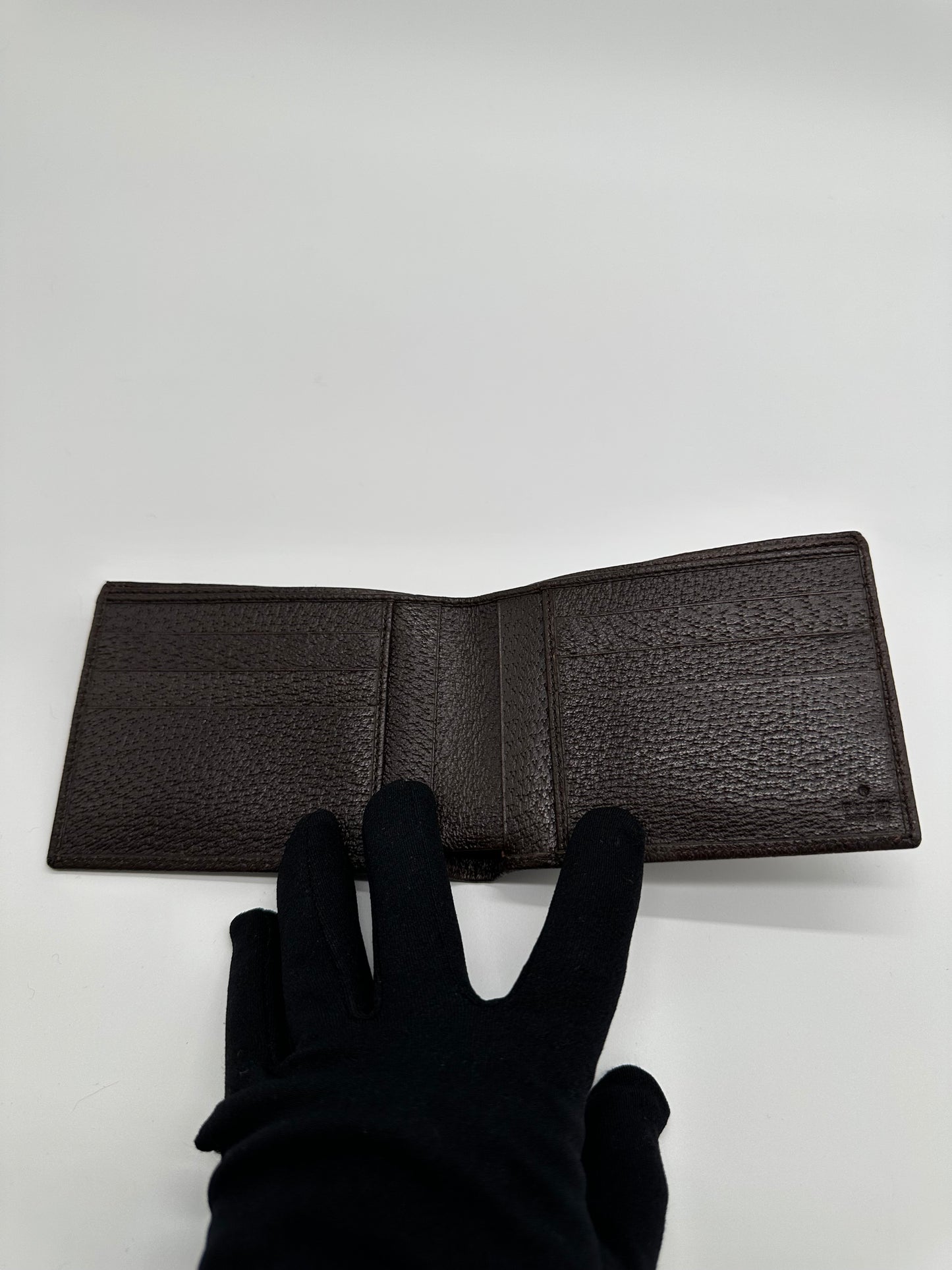 Luxury Soluciens Pre-owned Gucci Ophedia Mens leather wallet