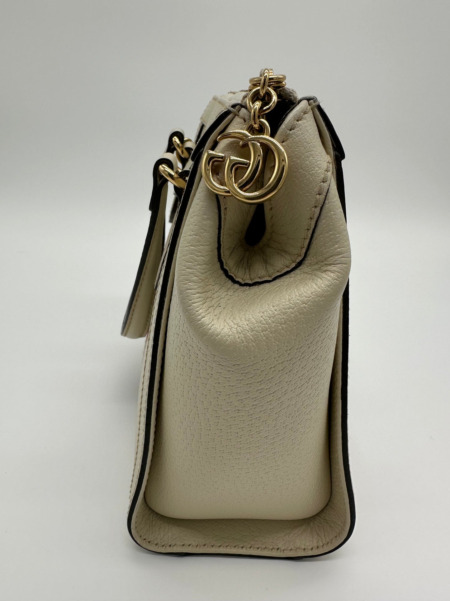 Luxury Soluciens Pre-owned Gucci Ophedia leather small tote