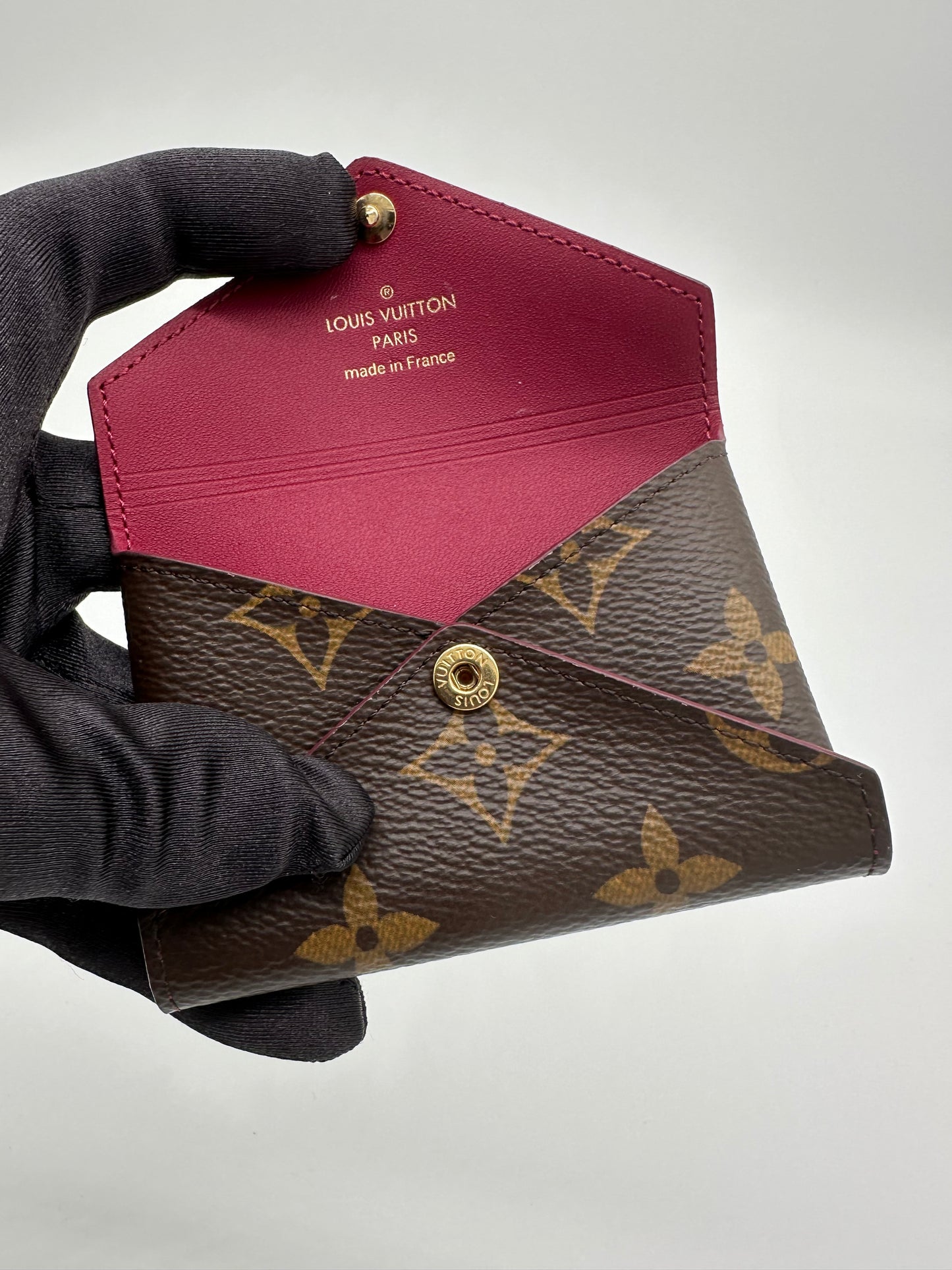 Luxury Soluciens Pre-Owned Louis Vuitton Monogram Canvas Envelope Pouch Set
