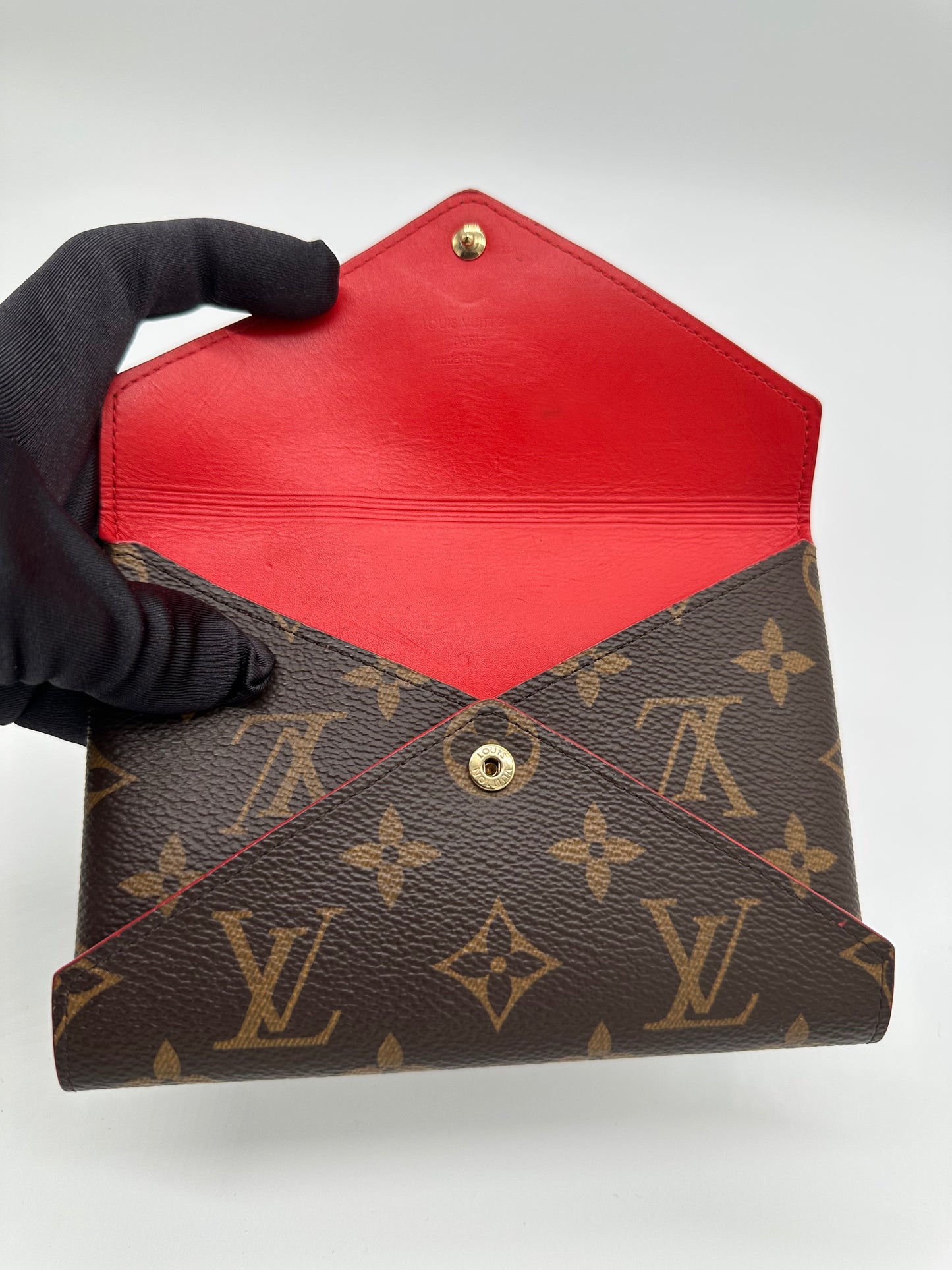 Luxury Soluciens Pre-owned Louis Vuitton monogram Kirigami pochette