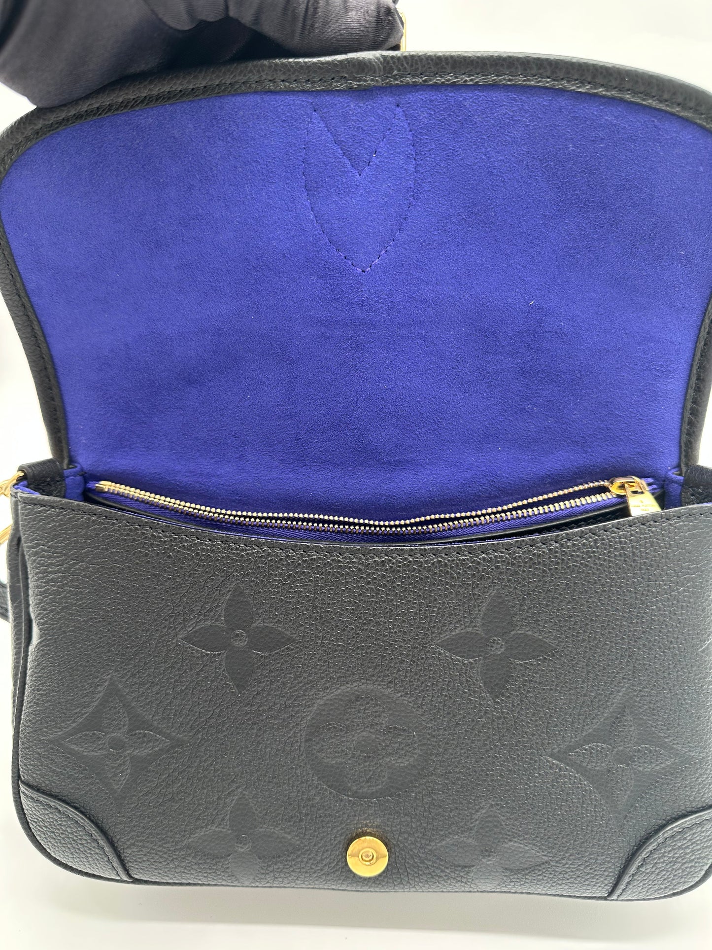 Luxury Soluciens Pre-Owned Diane Empriente Leather Bag