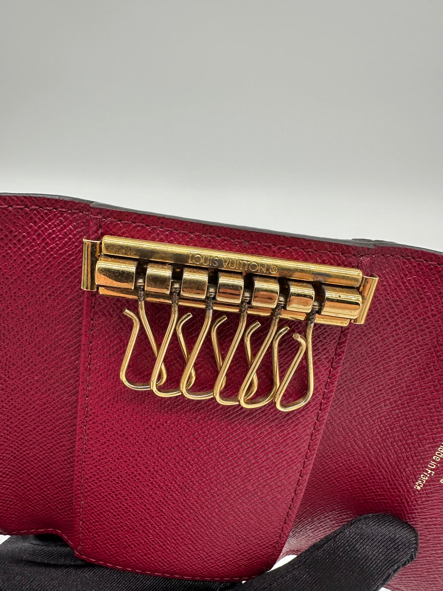 Luxury Soluciens Pre-owned Louis Vuitton 6 key, key holder in monogram canvas