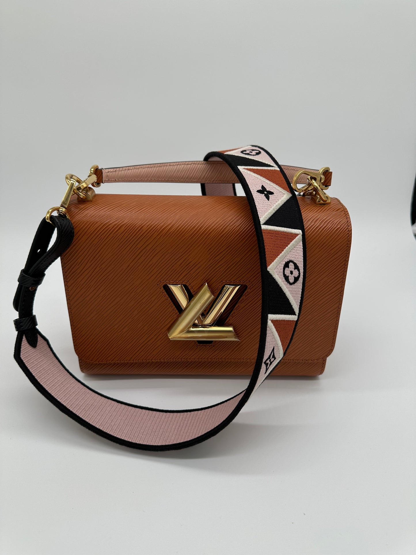Luxury Soluciens Pre-Owned Louis Vuitton MM Epic Leather Twist