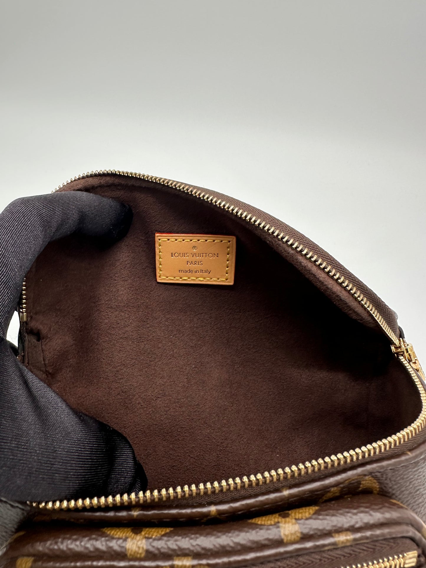Luxury Soluciens Pre-owned Louis Vuitton mini bum bag in monogram