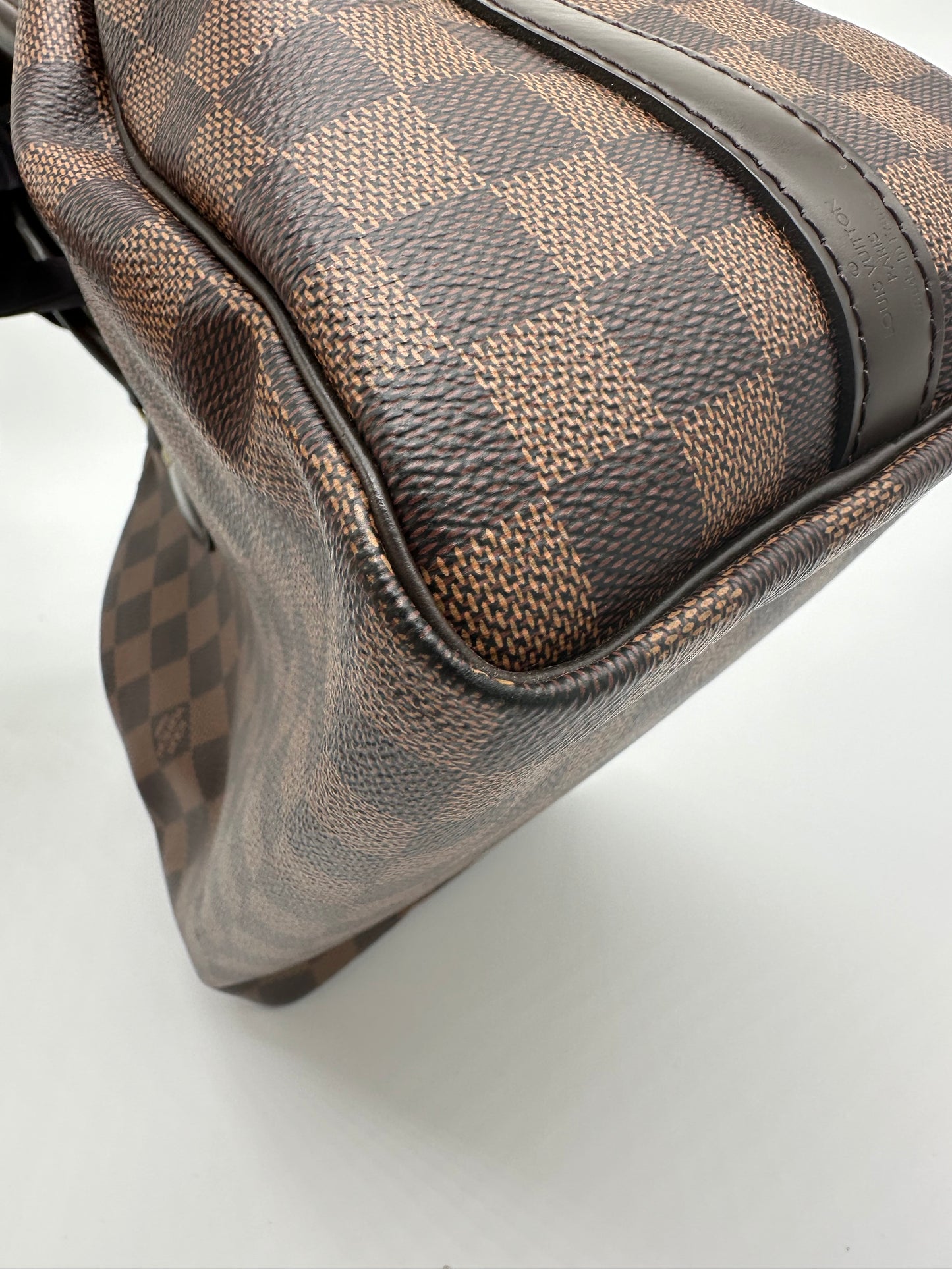Luxury Soluciens Pre-Owned Louis Vuitton Damier Ebene Speedy Bandolier 25