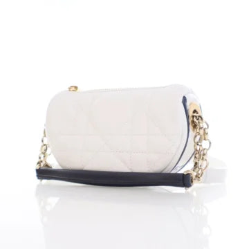 Luxury Soluciens Pre-Owned DIOR Lambskin Leather Cannage Vibe Hobo Bag