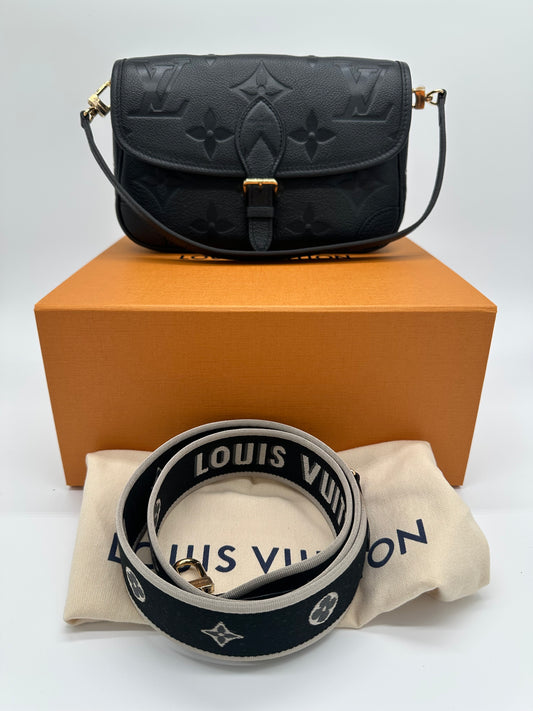 Luxury Soluciens Pre-Owned Diane Empriente Leather Bag