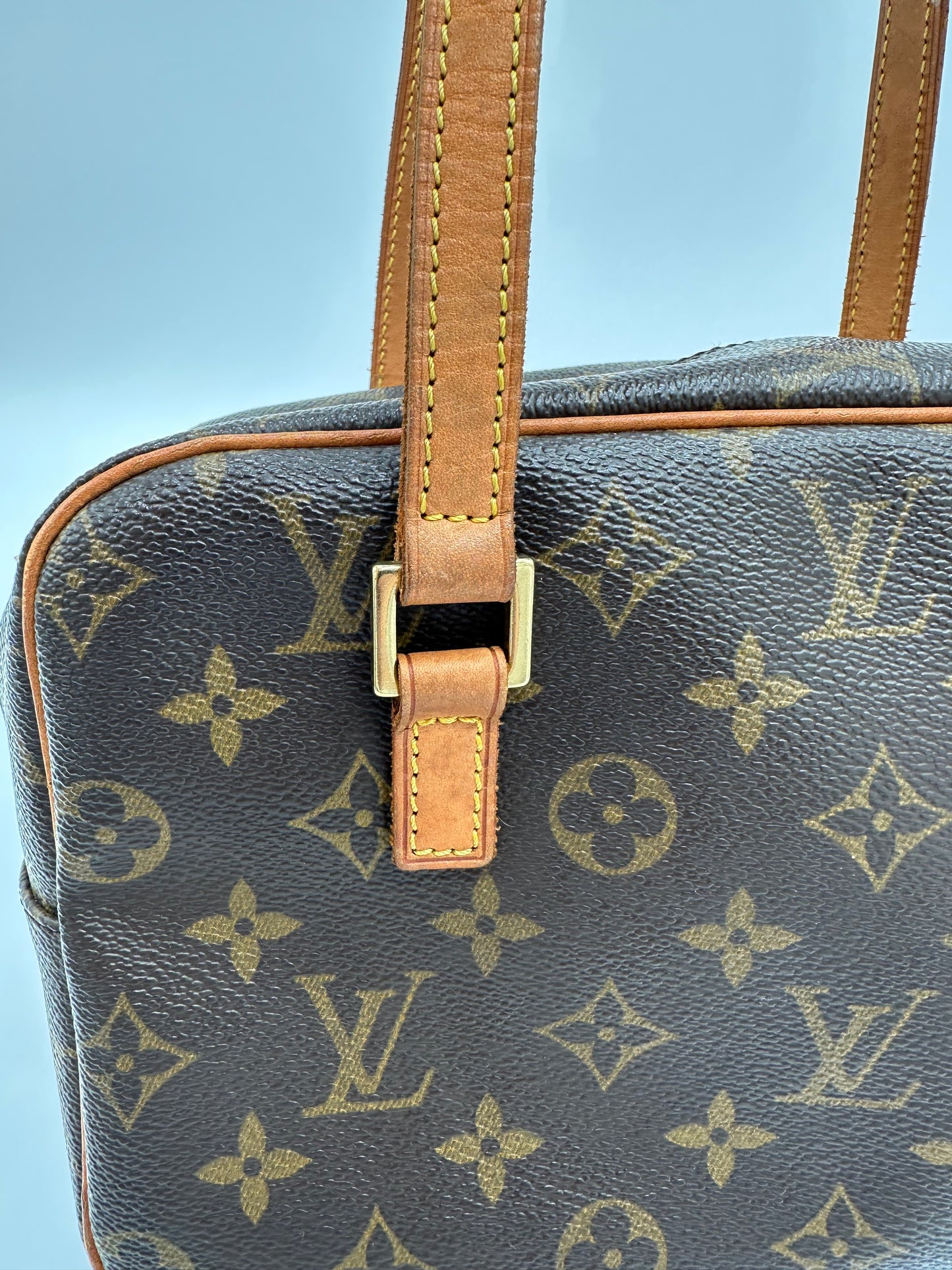 Luxury Soluciens Pre-Owned Louis Vuitton Vintage Cite Bag in Monogram Coated Canvas