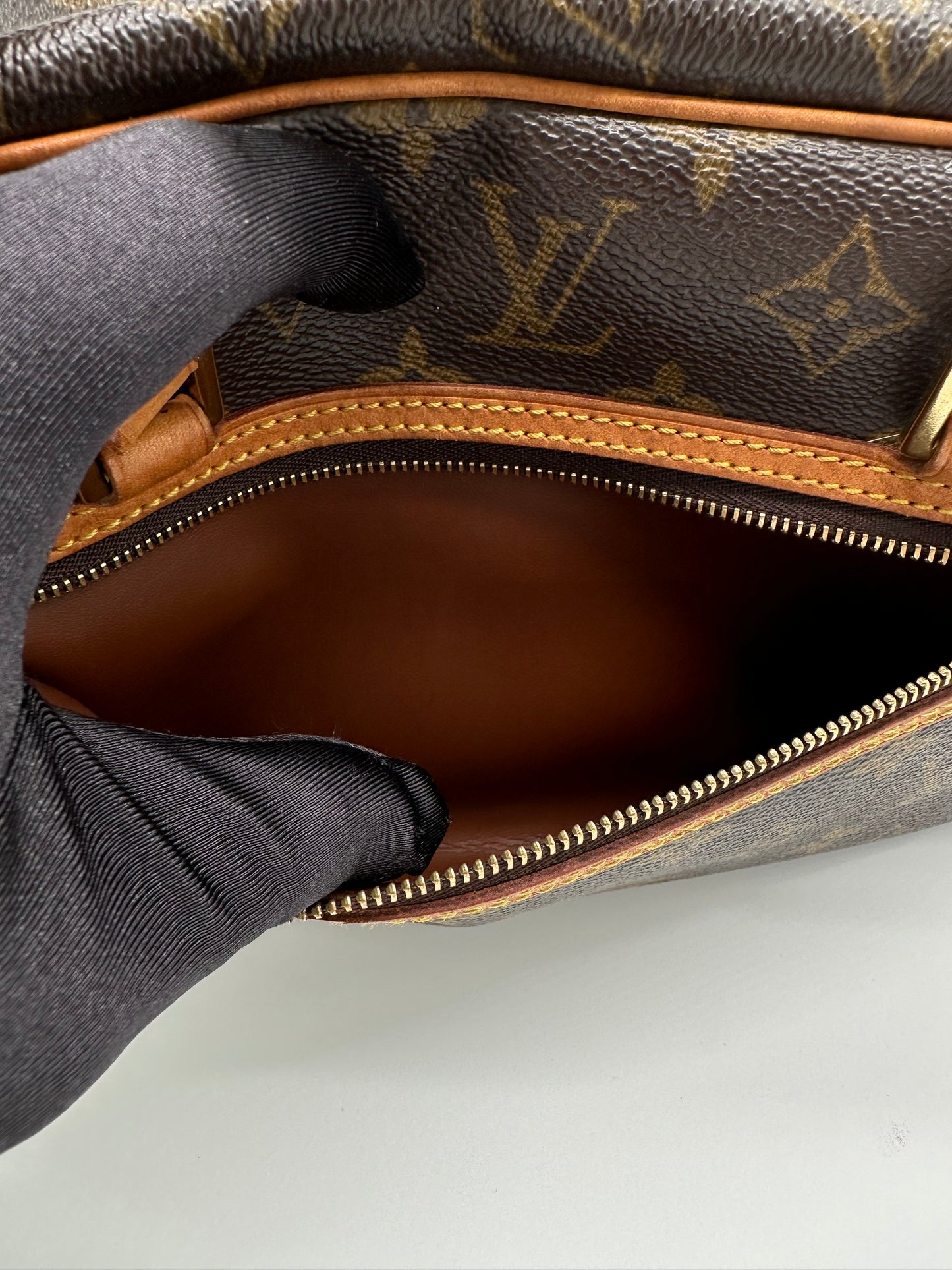Luxury Soluciens Pre-Owned Louis Vuitton Vintage Cite Bag in Monogram Coated Canvas
